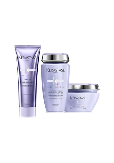 Blond Absolu Bain Ultra Violet Şampuan 250 ML + Cicaflash 250 ML + Maske 200 ML
