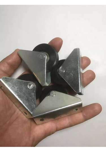 Magviktory Şekil Vermez Mobilya Tekerlekleri, 4 Adet Kanepe İçin 257719788 Siyah