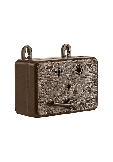 Geeroyoo Kahverengi Taşınabilir Ultrasonik Köpek Havlama Kontrol Cihazı - Otomatik Frekans Değiştirme, 3 Mesafe Modu 15-50 Ft , Ipx4 Su Geçirmez, Dışarıda Ve İçerde Kullanım