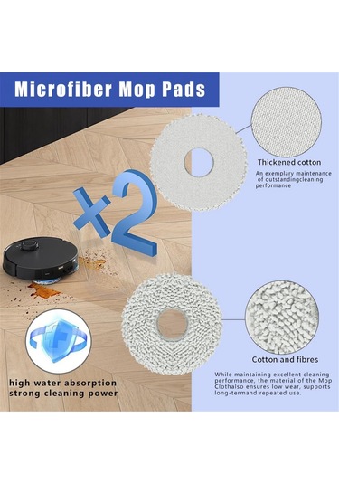 Xiaaokeji Robot Süpürge Aksesuarları Ana Yan Fırça Paspas Filtre Toz Torbaları