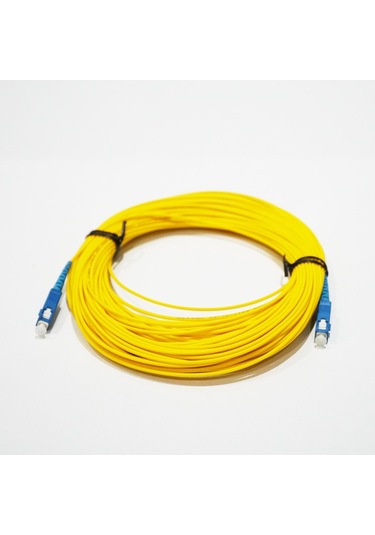 Fiber Optik Patch Kablo Scpc/scpc Sx Sm 30mt Çap:2mm Lszh