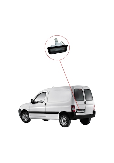 Peugeot Partner Tepee / Rifter / Citroën Berlingo Tepee Plaka Lambası 6340.g7