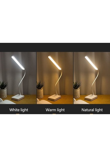 Ledli Dokunmatik Masa Lambası 3 Kademeli Akrobat Şarjlı Ve Usb Ma