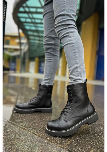 Ch009 Fst Military Erkek Bot Sıyah Çok Renkli