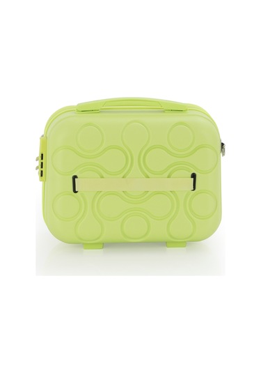 Mçs Polipropilen 3lü Valiz Seti Büyük & Kabin & Makyaj V376 S23sy1000053-set 00194 Açık Sarı