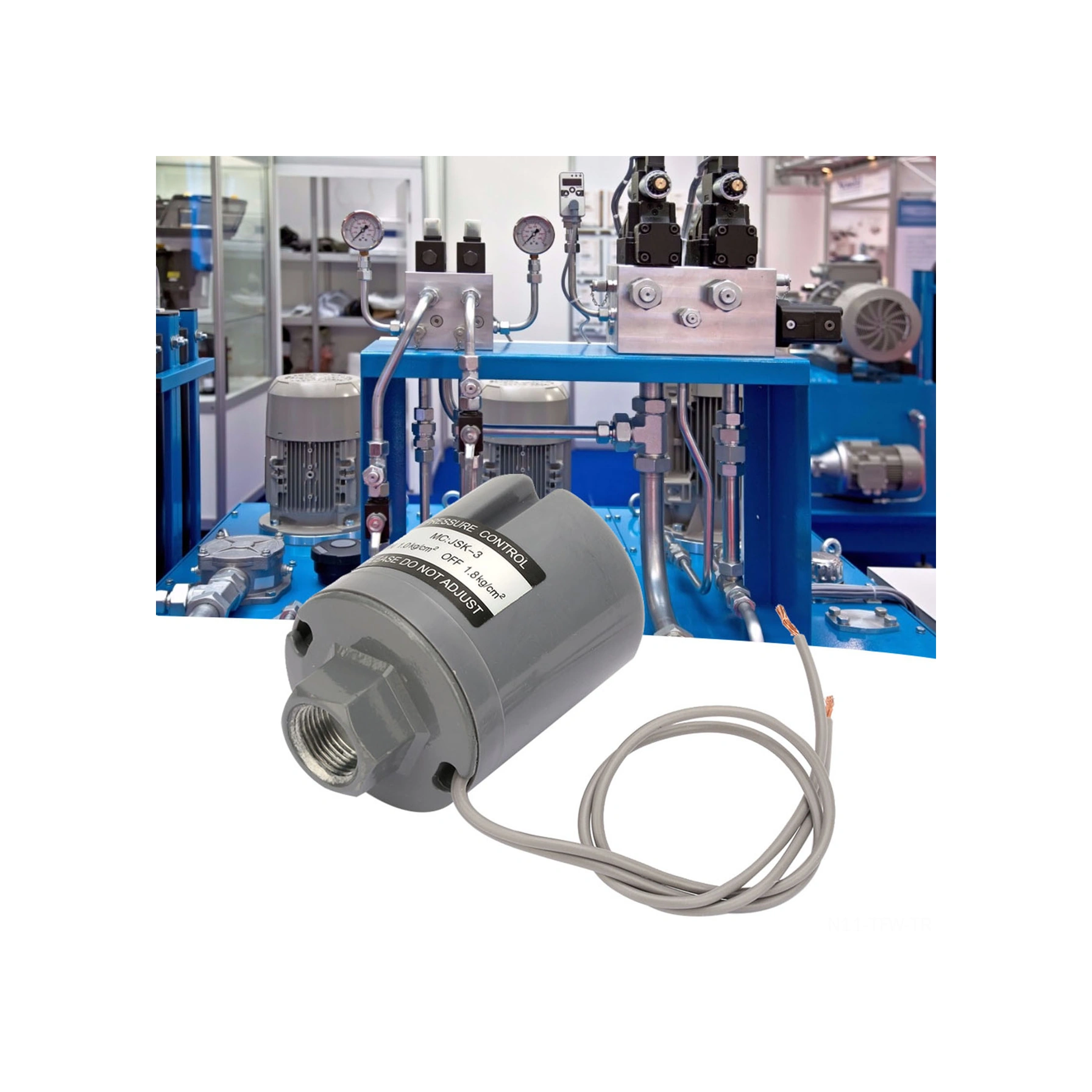 Tenfowee G3/8" İç Dişli Otomatik Pompa Basınç Kontrolörü 1.5-2.2 Kgf/cm² - Otomatik Başlangıç/durdurma, Enerji Tasarrufu, Sıcak/soğuk Su Uygulamaları