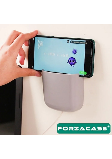 Çok Amaçlı Duvara Monte Telefon Şarj İstasyon Organizer Fc526