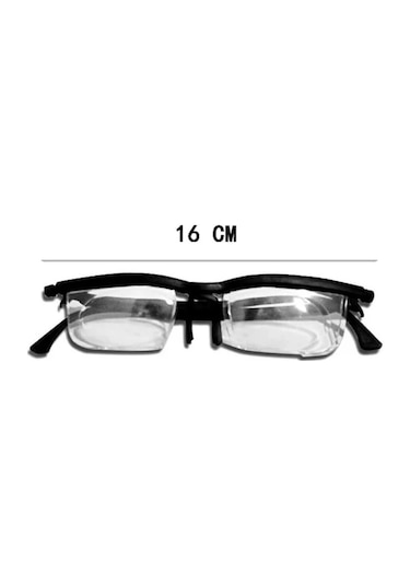 Çift Ayarlanabilir Odaklı Okuma Gözlüğü -3 İla +6 Diyoptri Çok Renkli