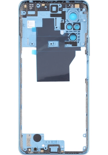 Xiaomi Redmi Note 10 Pro Max / Redmi Note 10 Pro / Redmi Note 10 Pro Hindistan İçin  Orta Çerçeve Çerçeve Plakası M2101k6p M2101k6g M2101k6ı Mavi