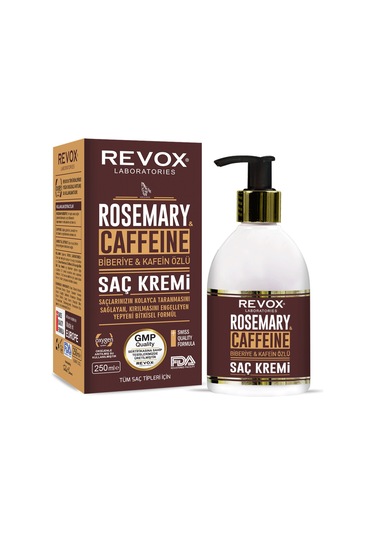 Revox Biberiye ve Caffein Özlü Saç Kremi 250 ML