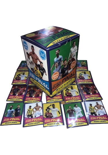 Hayal Sepeti Euro Final 3lü Kart 3 Kutu 450 Adet Kart Yeni Seri &