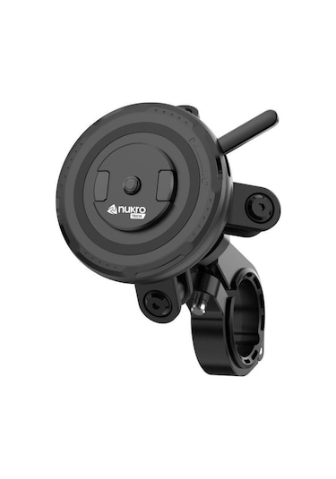 Nukrotech Fastfix Fx2-154 Titreşim Modüllü Telefon Tutucu Siyah