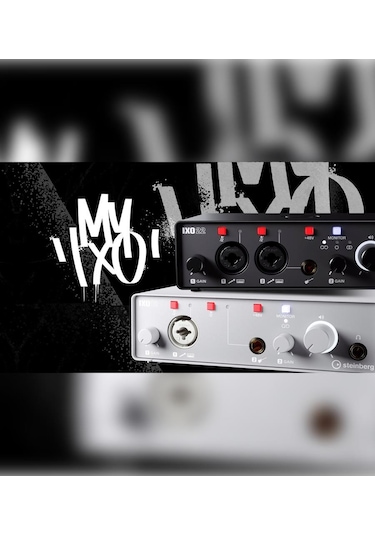 Steinberg Ixo22 - Mobil Uyumlu 2x2 Usb Ses Kartı Siyah