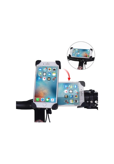 Bisiklet Motosiklet Ayarlanabilir Telefon Tutucu