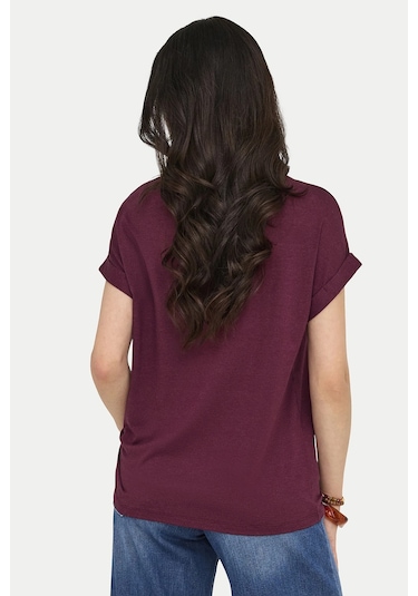 Only Bayan T Shirt 15106662 Vişne