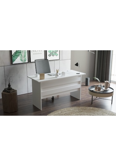 Robinhome Verona A Ofis Çalışma Masası Beyaz