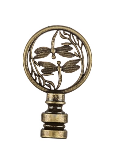 Homyl Lamba Finial Cap Topuzu Vidalı Kapak Topper Yatak Bronz