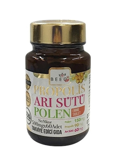 Bee'O Up Propolis Arı Sütü Polen Çocuk 60 Çiğneme