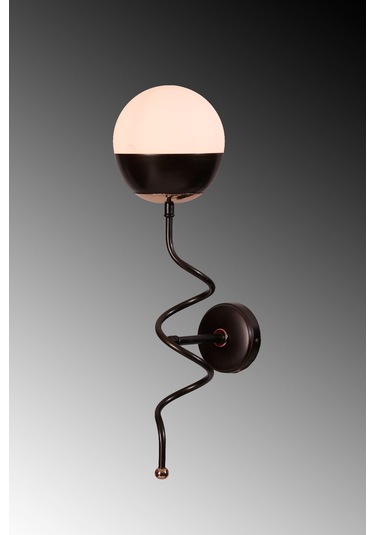 Luzarana Stella Gold-eskitme Metal Gövde Beyaz Camlı Tasarım Lüx Aplik Eskitme