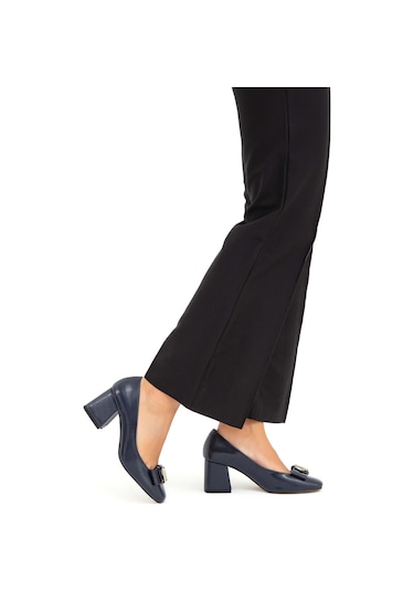 Tamer Tanca Kadın Vegan Lacivert Abiye Ayakkabı 886 619 Bn Ayk Sk22/23 Lacı Czg Rgn