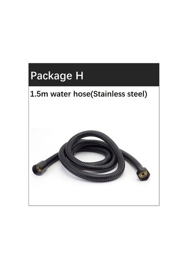 Joyhub Mingjin Shop2 H Tarzı Siyah Tuvalet Püskürtücü Duş Başlığı Abs Paslanmaz Çelik Kendini Temizleyen El Wc Banyo Yıkama Bide Musluk Püskürtme Tabancası Su Hortumu Qmpoxb Beyaz