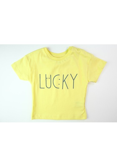 Erkek Çocuk Lucky Baskılı Kısa Kollu Şortlu Alt Üst Takım 001