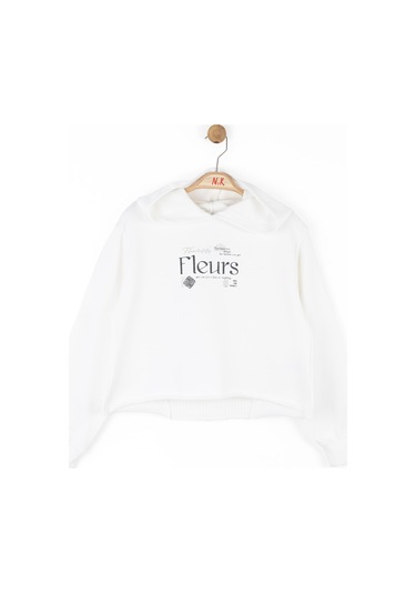 Nk Kids Kız Çocuk Sweatshirt 37817 Ekru