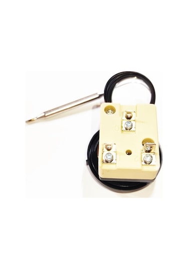 30-120 Derece Gazlı Kuyruklu Termostat Çift Kontak