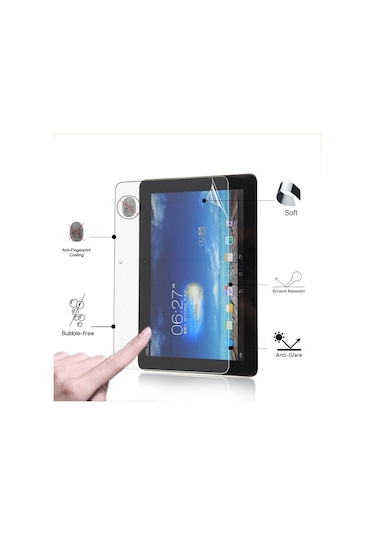 Prolysus Samsung Galaxy Uyumlu Tab A7 Lite Lte 8,7" Inç Nano Kırılmaz Cam Ekran Koruyucu Esnek Yumuşak Film Şeffaf