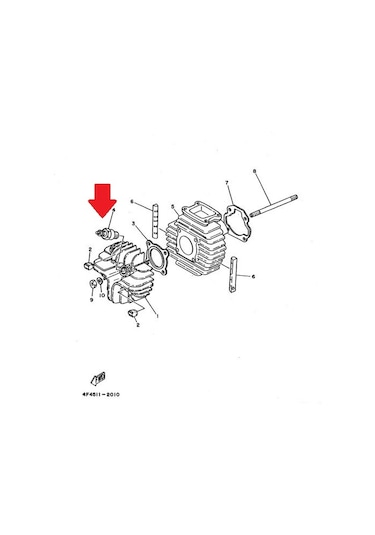 Yamaha Chappy Buji Ngk B6hs 94701-00039-00