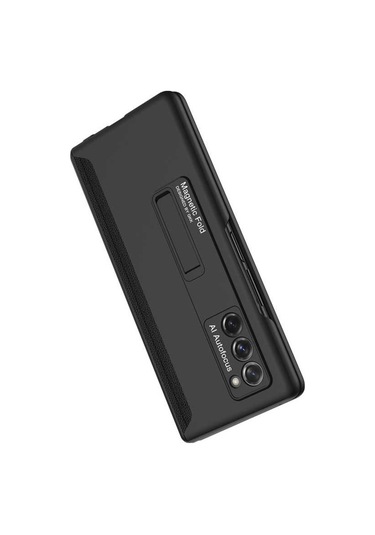 Galaxy Z Fold 2 Kılıf Zore M-Magnet Kılıf Siyah