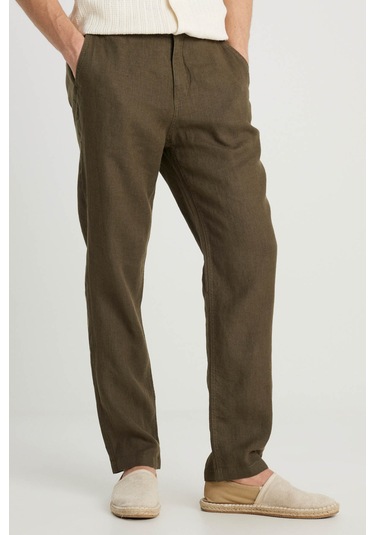 Wrangler Keten Chino Pantolon Haki Erkek Pantolon 000000000102265389 Haki