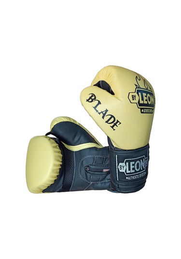 Aksaspor Leon Blade Training Boks, Kick Boks Ve Muay Thai Eldiveni Sarı