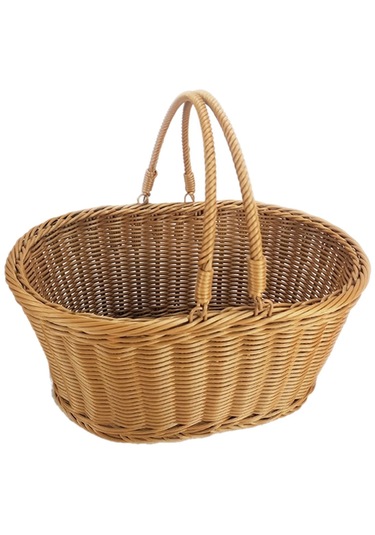 Homyl Oturma Odası Yürüyüşü Için El Dokuma Piknik Sepeti L