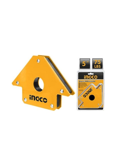 İngco 3 Açılı Mıknatıslı Kaynak Gönyesi 125 MM Manyetik Tutucu 34k