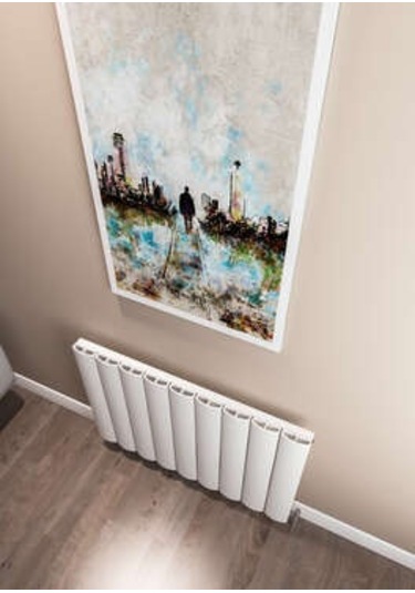 Warma Kavala Yatay Alüminyum Radyatör 850x600 Pütürlü Antrasit 7946