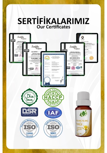 Ylang Ylang Yağı Cananga Odorata Essential Oil 10 Ml