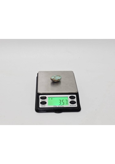 Doğal İran Nişabur Firuze Turkuaz Taşı 17,8 Karat - 3,56 Gram renkli