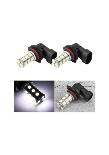 Xindoker 9005/hb3 Tipi 18 Smd 5050 Led Bulb Seti 2 Adet - Beyaz Işık, 50.000 Saat Ömür, Kolay Kurulum, Fener Ve Gündüz Çalışma Lambası İçin