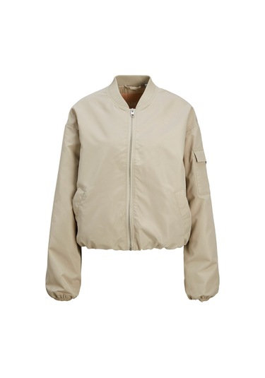 Jjxx Bomber Jacket Otw Gri Kadın Ceket Gri