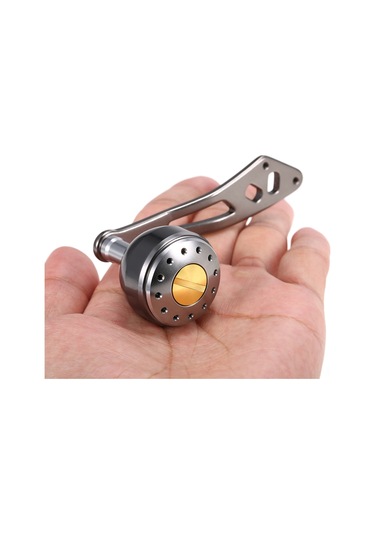 Gajeena Alüminyum Cnc Sahte Yem Makinesi Makinası Kolu, 8 5mm Delikli Sağ-sol El Kullanıma Uygun, Dayanıklı Ve Korozyona Dayanıklı, Gümüş Rengi