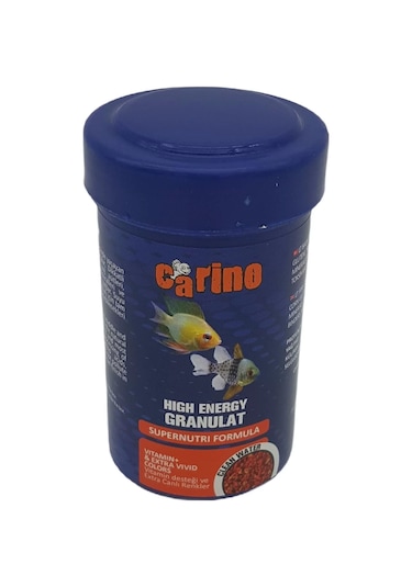 Carino High Energy Granulat Tropikal Balık Yemi 100 ml