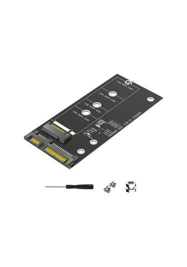 Xurunkeji M.2 - Sata Adaptör Kartı M.2 Ngff - Sata B Anahtar Ssd Dönüştürücü Ngff M.2 2280 2260 2242 2230 Ssd İçin