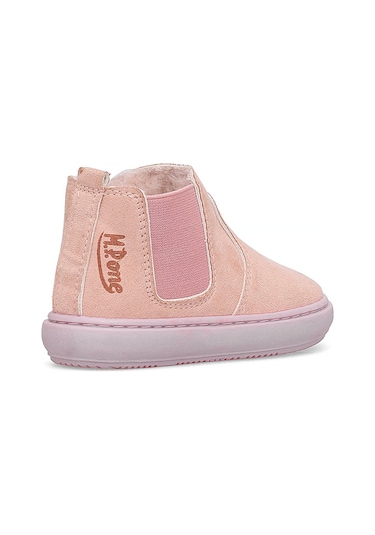 M.p 252-3538bb Bebe Kız Çocuk Chelsea Bot Pudra Pudra