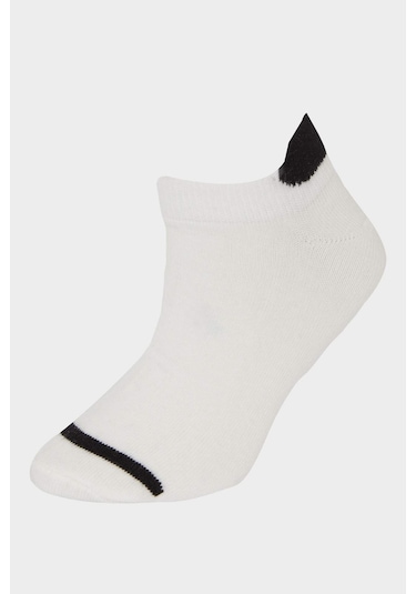 DeFacto Erkek Çocuk 5'li Pamuklu Soket Çorap E5500A8NSWT1