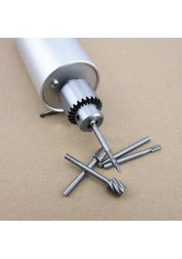 6 Parça Ahşap Tahta Oyma Delik Açma Şekillendirici Hobi Seti Drem