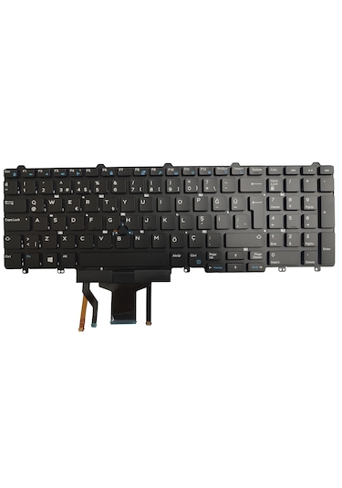 Dell Precision 7510 P53f001 Işıklı-aydınlatmalı Klavye