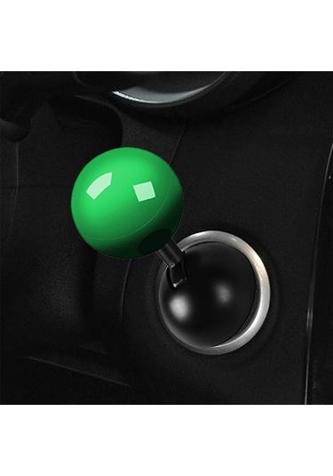 Jeemson Zinc Alloy Araba Başlatma Düğmesi Kapağı - Yeşil, Yüksek Sıcaklık Fırın Boya, Dayanıklı Ve Şık Dekorasyon