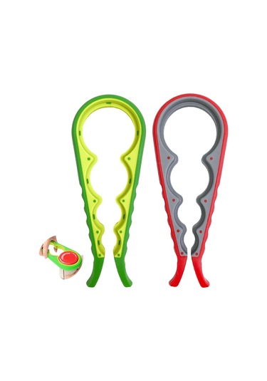 Kavanoz Açıcı, Silikon Kolu Şişe Kapak Kapağı Kapağı, Kolay Bükülme Aracı, Yaşlı Ve Artrit Hastaları İçin Açıcı Olabilir Inox