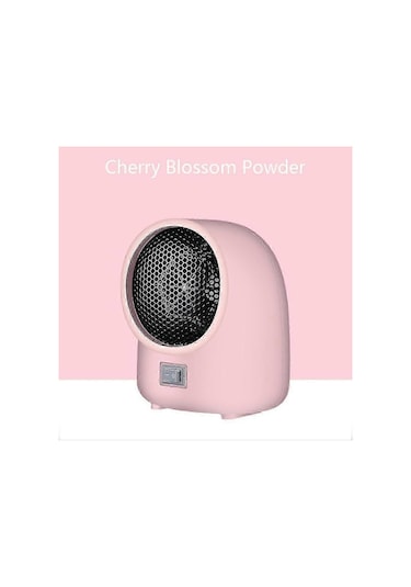Mini Elektrikli Hava Isıtıcısı 1000w, Masa Isıtma Fanı, Taşınabilir Öğrenci Odası Isıtıcısı Pembe Ab Fişi